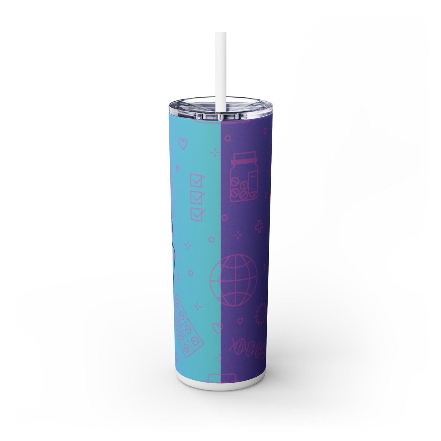 Medical Theme Skinny Tumbler