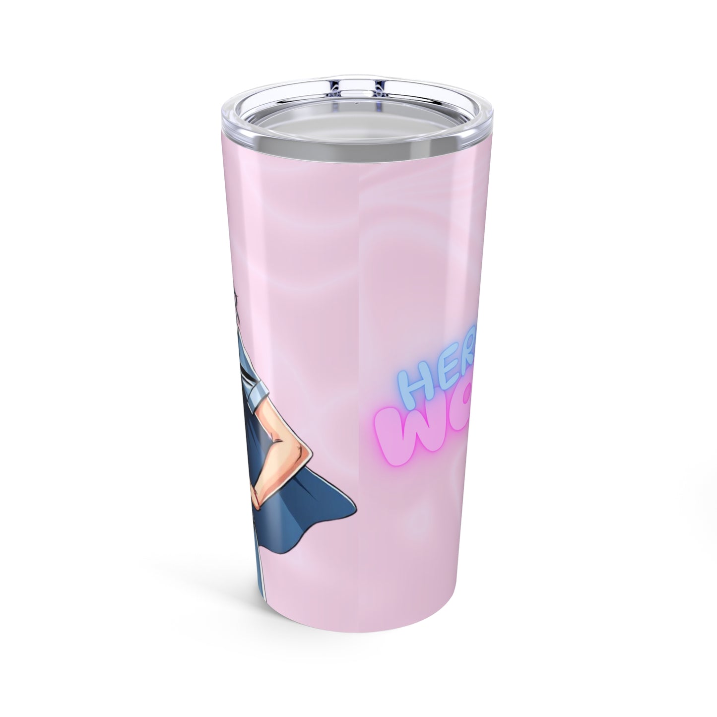 Nurse Appreciation Tumbler 20oz - Pink Hero Design